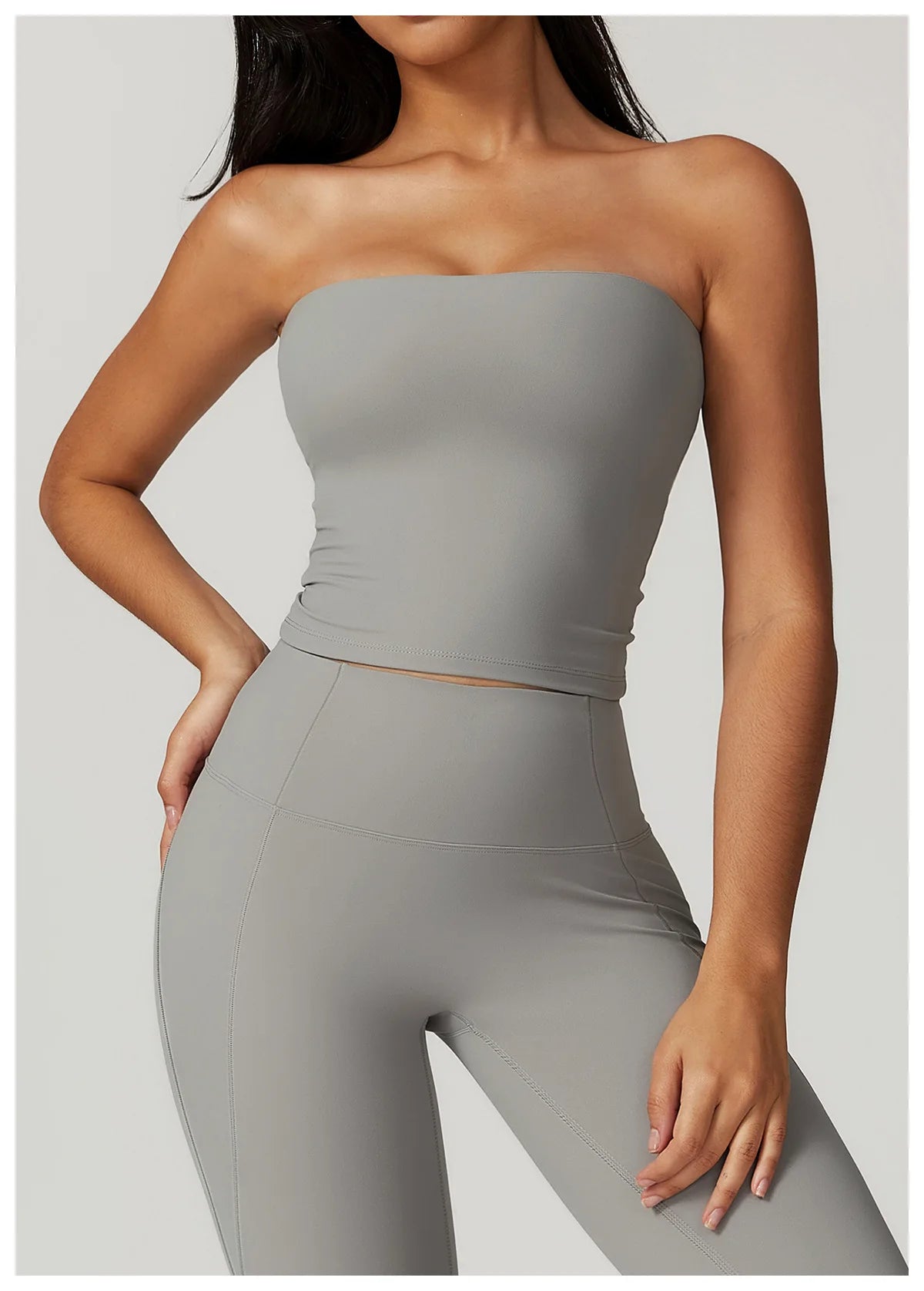 ENNZOO Sexy Strapless Sports Top