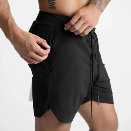 Zoorie Solid Color Running Shorts