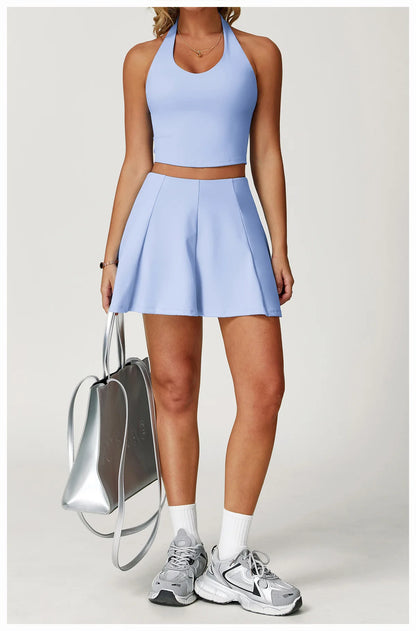 ENNZOO Pocketed Tennis Skirt