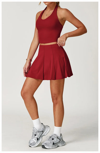 ENNZOO Pocketed Tennis Skirt