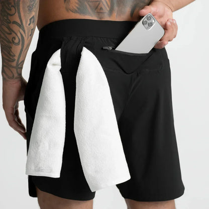 Zoorie Solid Color Running Shorts