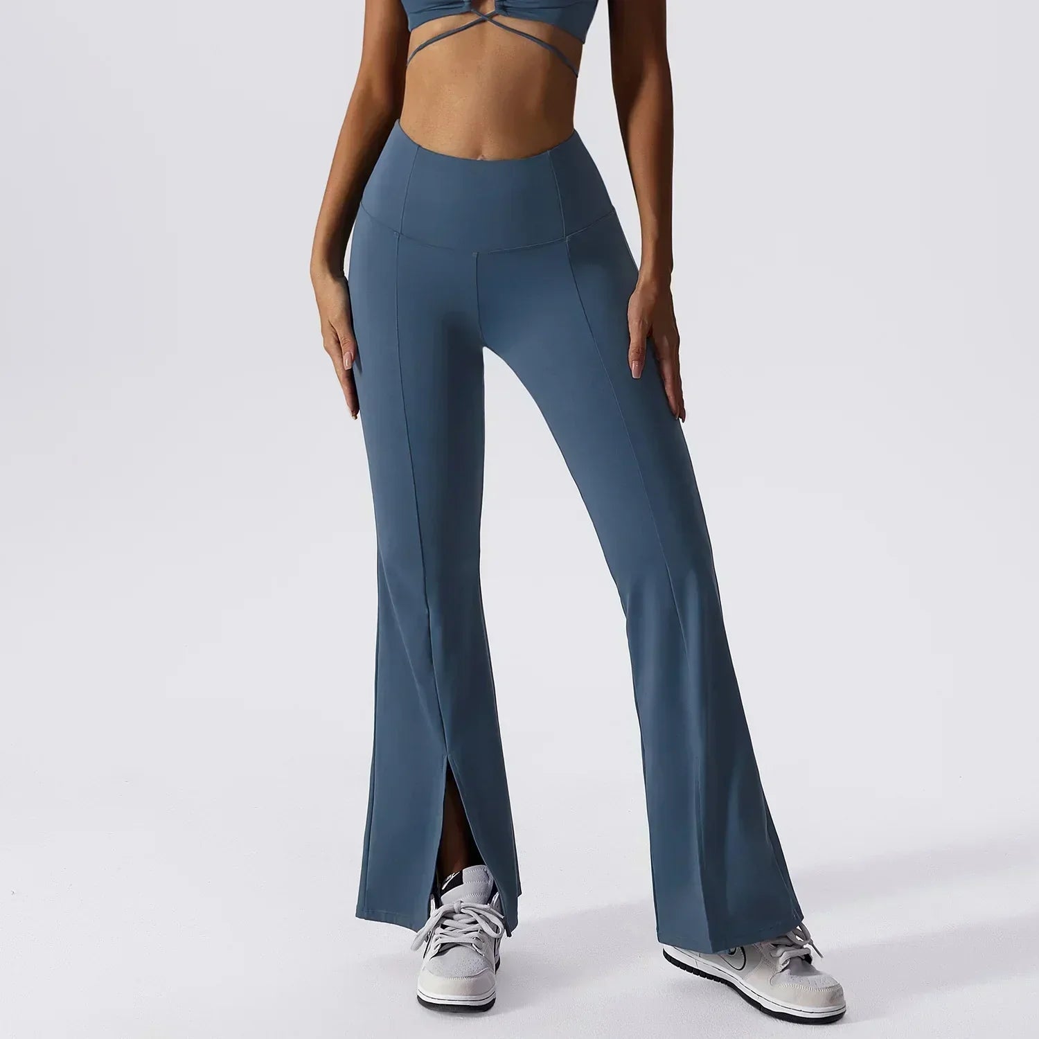 Zoorie Split Flare Leggings