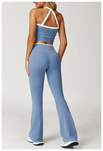 Ennzoo Wide-Leg Sculpt Leggings