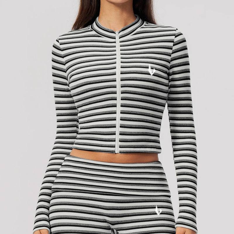 ENNZOO Stripe Motion Jacket