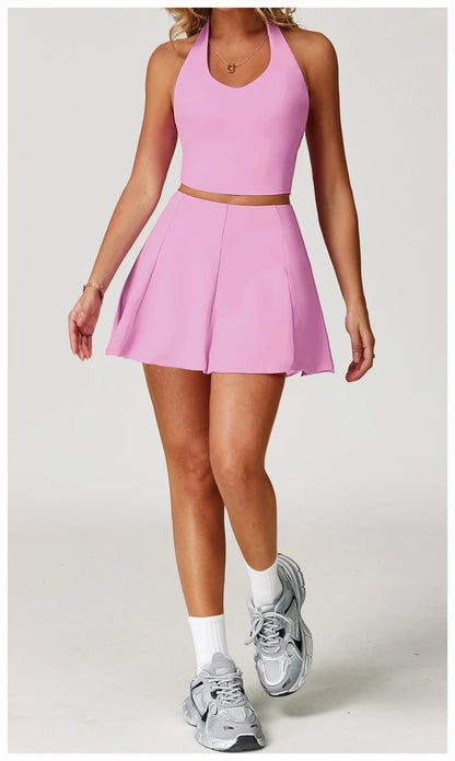 ENNZOO Pocketed Tennis Skirt