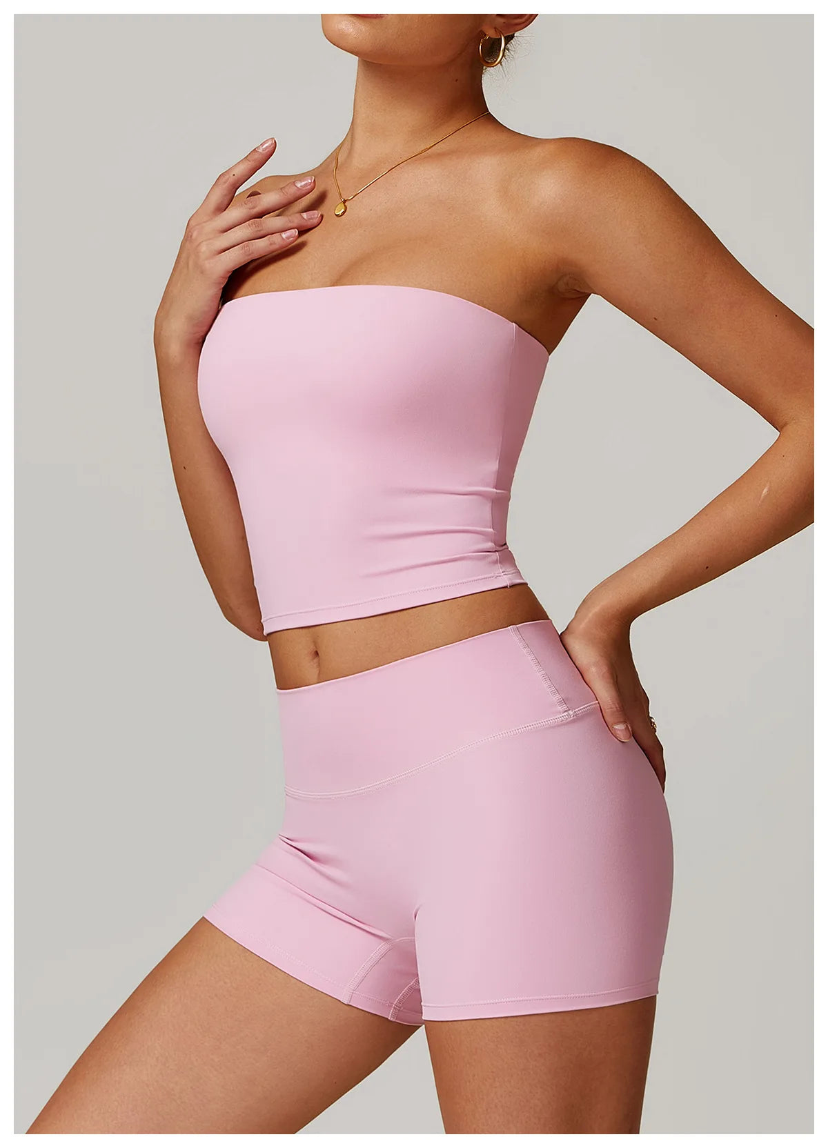 ENNZOO Sexy Strapless Sports Top