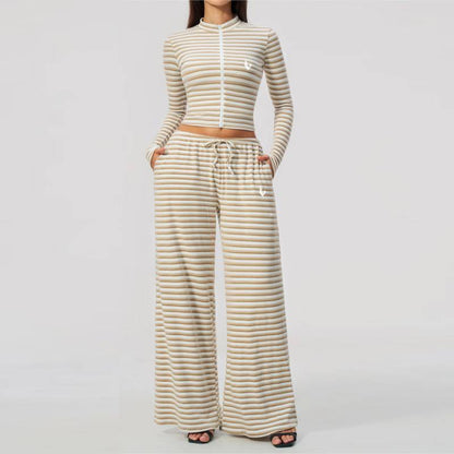 ENNZOO Stripe Motion Jacket
