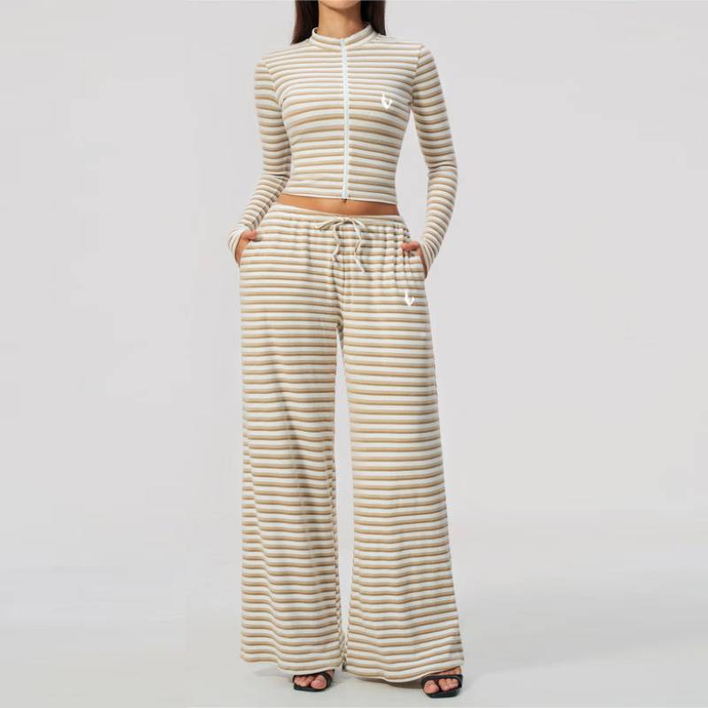 ENNZOO Stripe Motion Jacket
