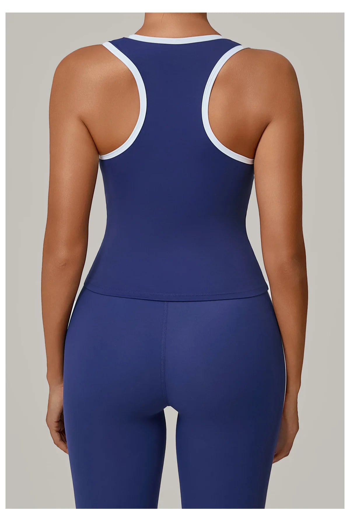 ENNZOO Open-Back Fitness Top
