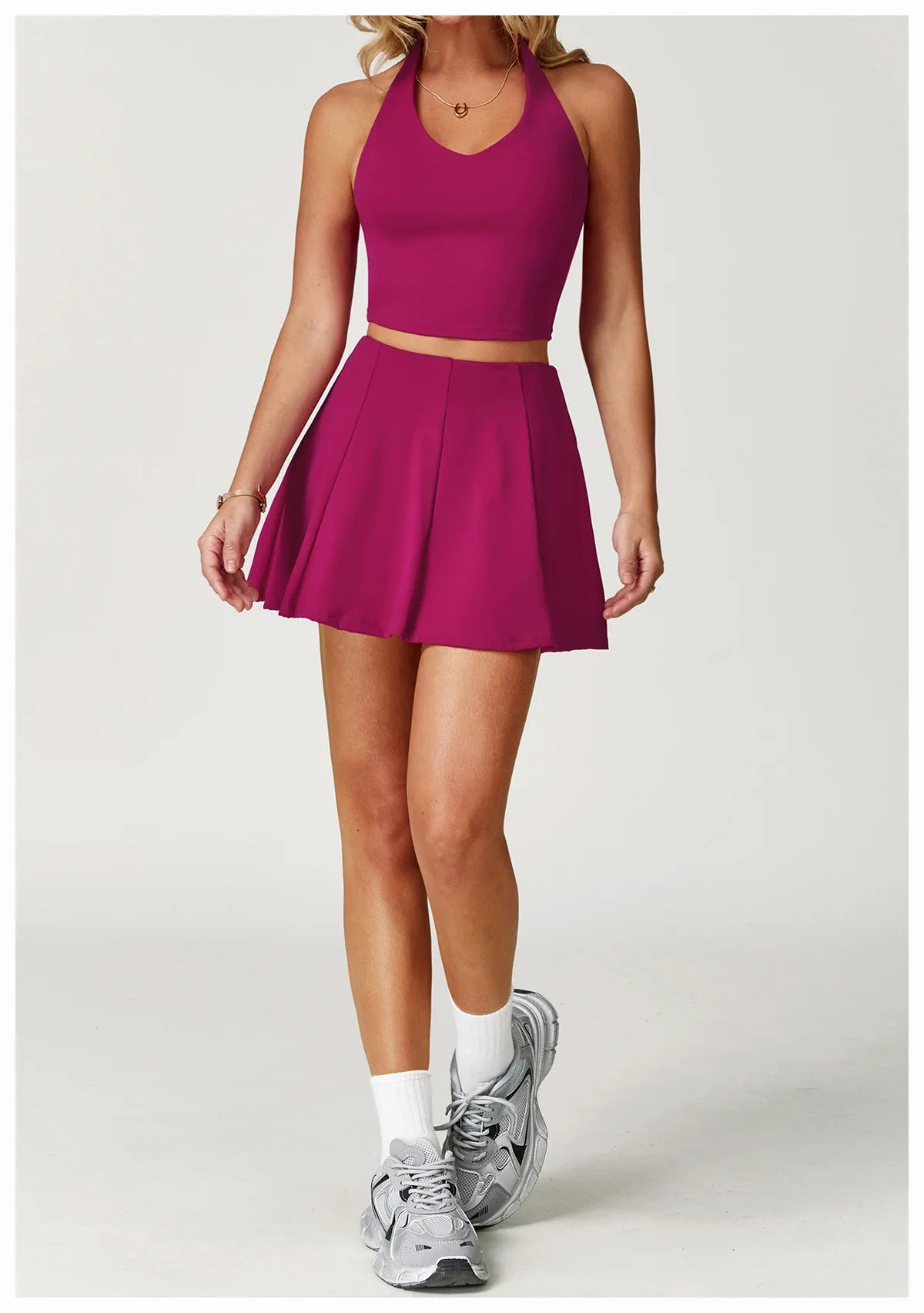 ENNZOO Pocketed Tennis Skirt