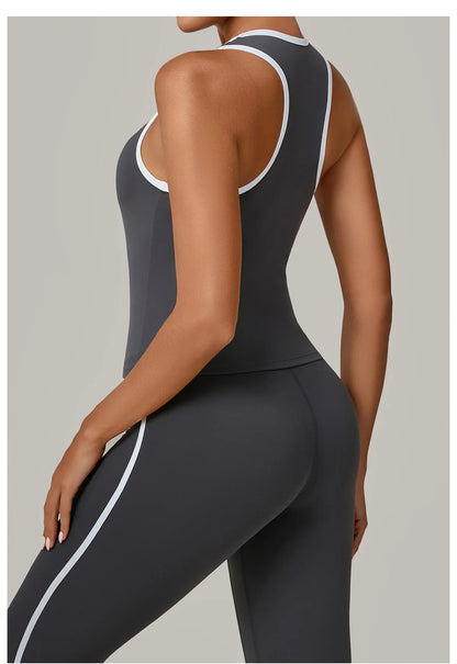 ENNZOO Open-Back Fitness Top