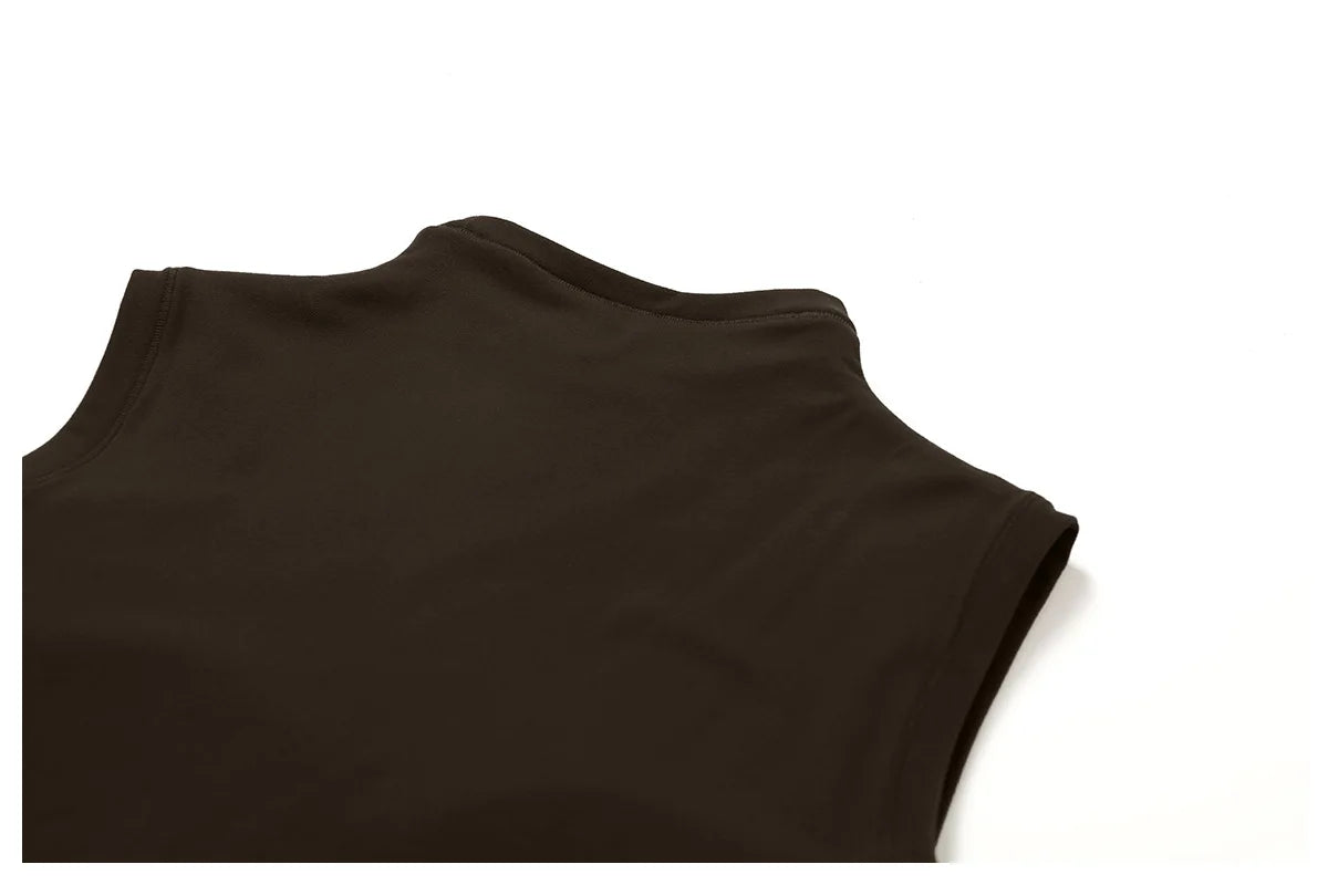 ENNZOO Padded Running Sports Top