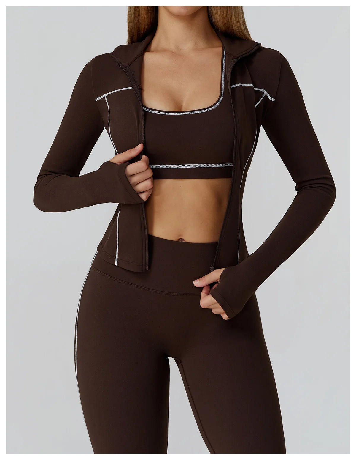 ENNZOO Stretch Yoga Jacket