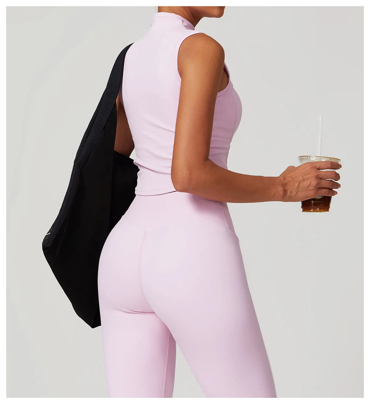 ENNZOO Padded Running Sports Top