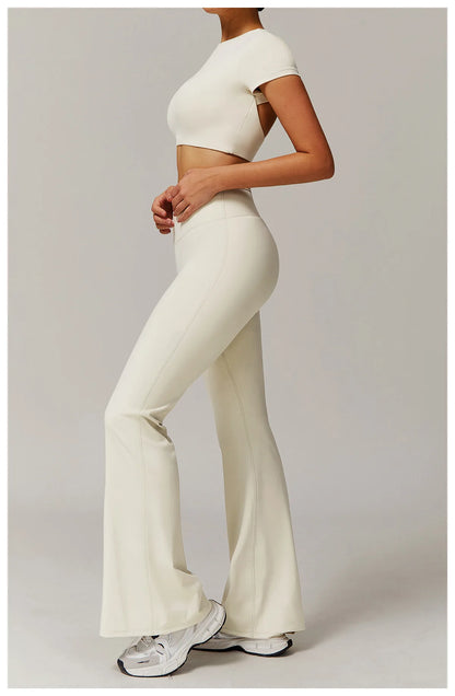 Ennzoo Flared Sculpt Yoga Leggings