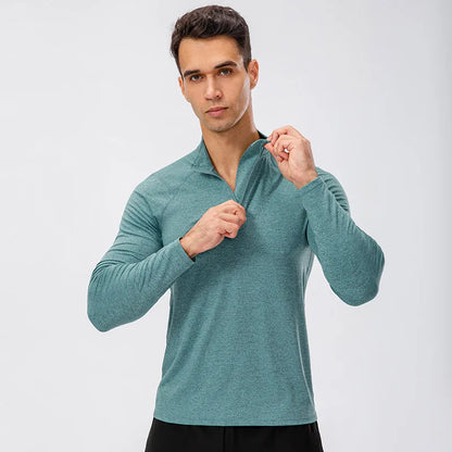 Zoorie Half-Zipper Slim-Fit Sweatshirt
