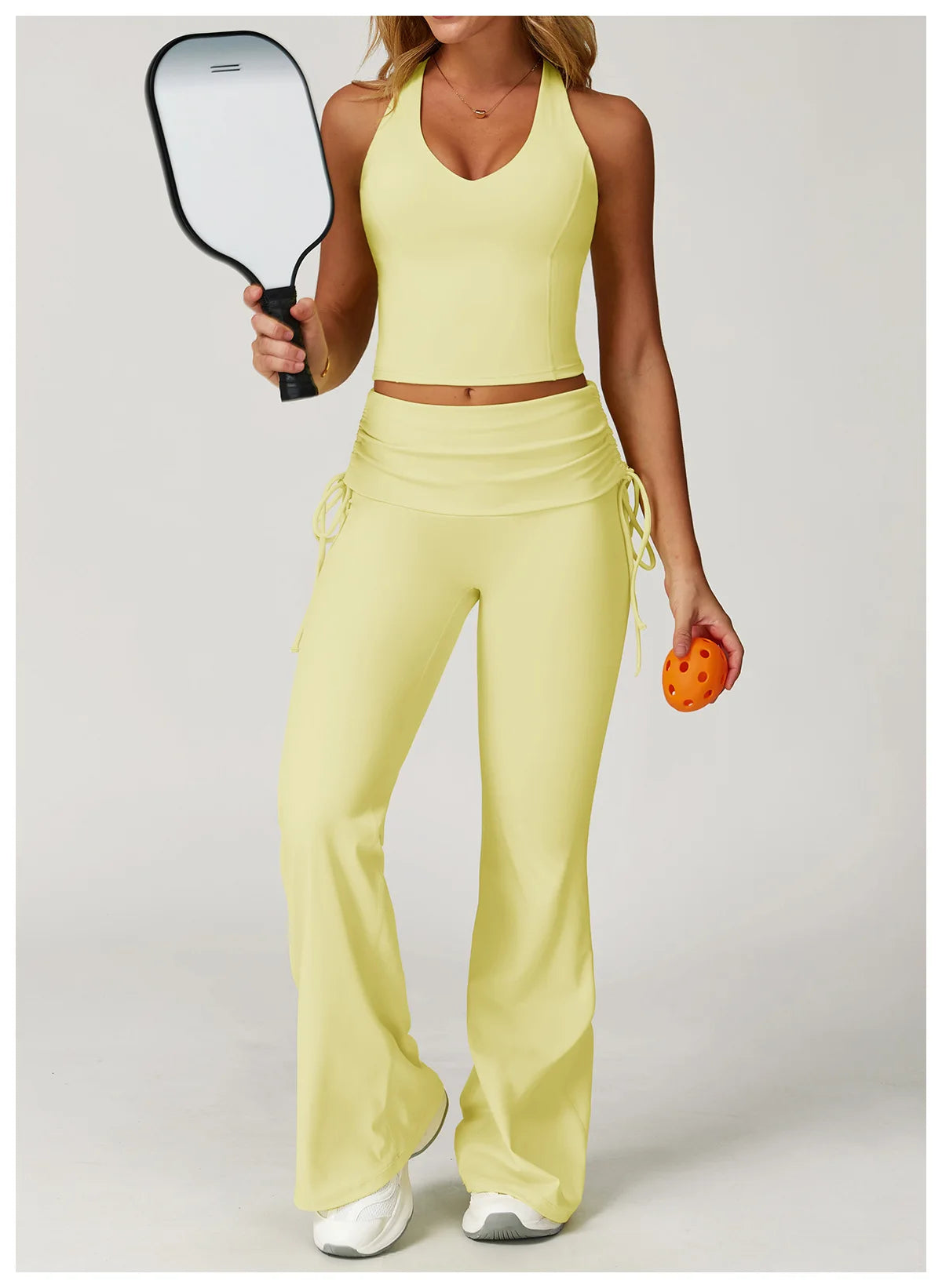 Ennzoo High-Waist Bell-Leggings