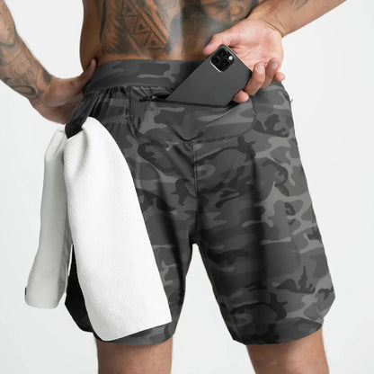 Zoorie Solid Color Running Shorts