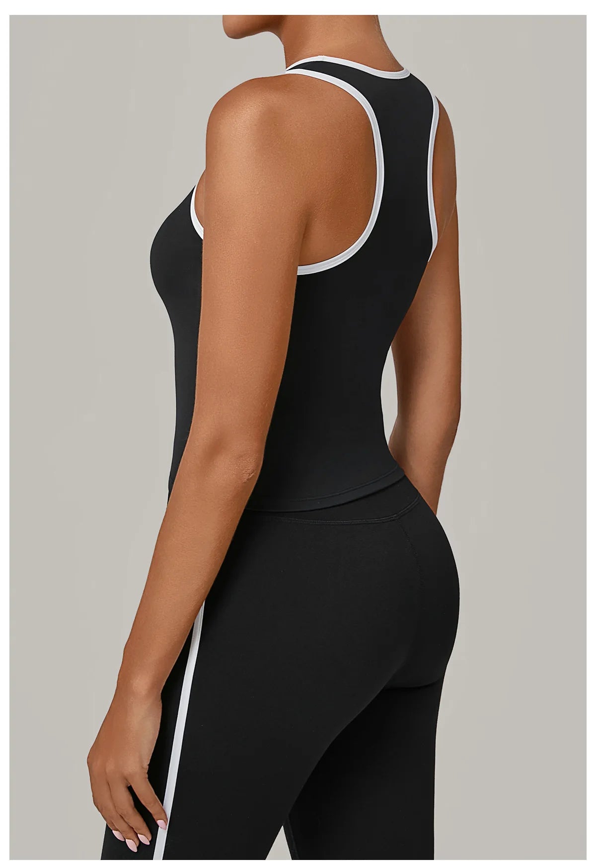 ENNZOO Open-Back Fitness Top