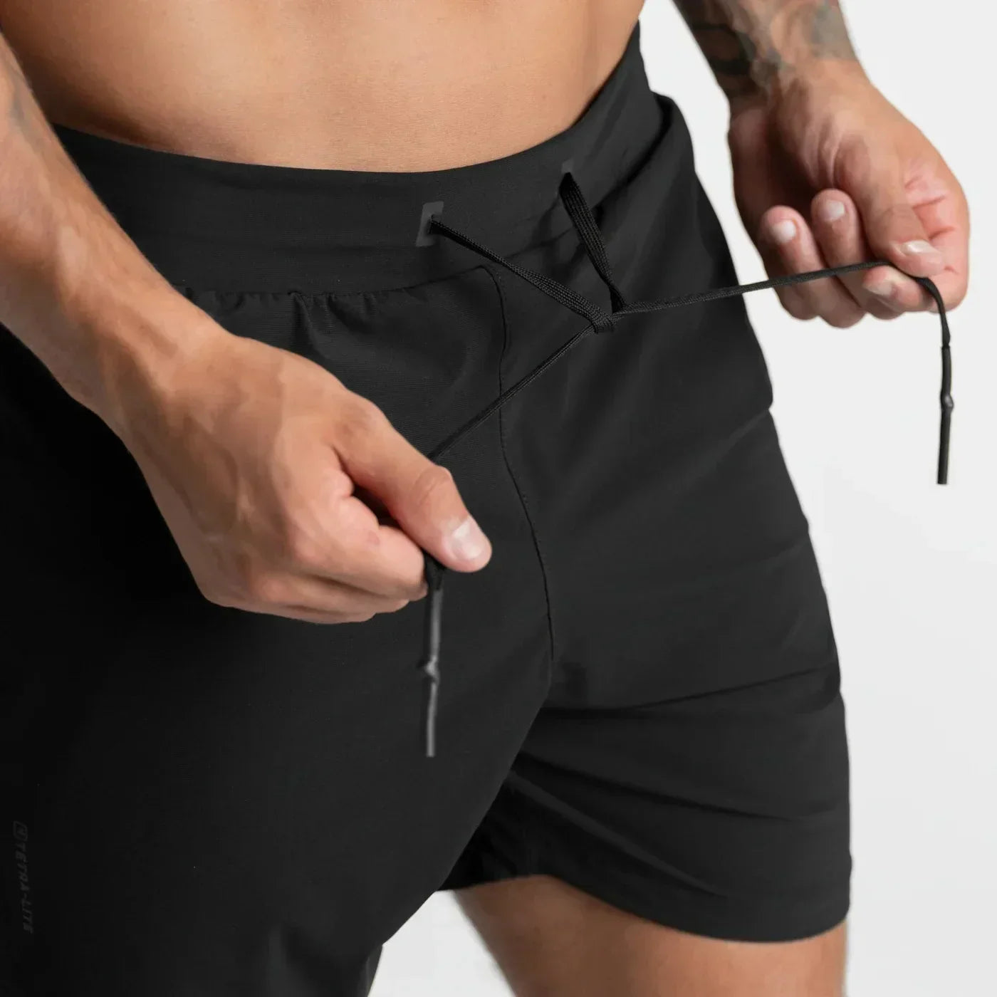 Zoorie Solid Color Running Shorts