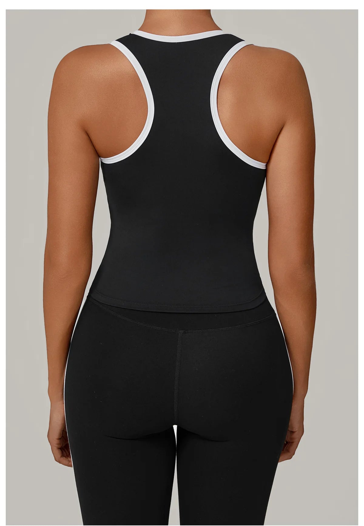 ENNZOO Open-Back Fitness Top
