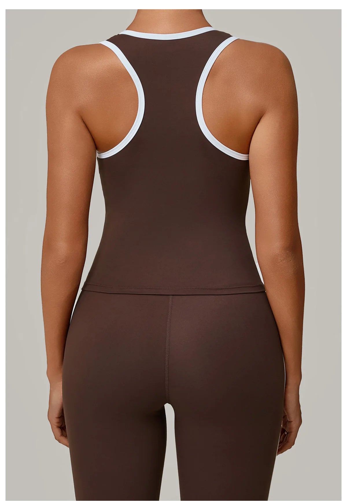 ENNZOO Open-Back Fitness Top