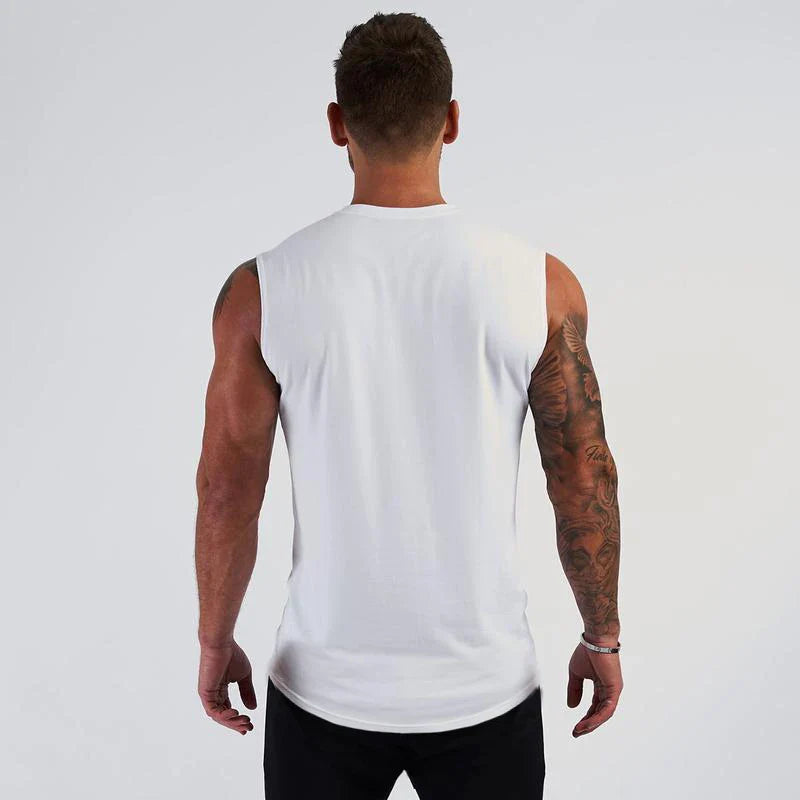 Zoorie V Neck Printed Cotton Vest