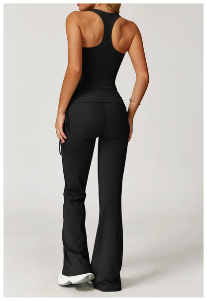 Ennzoo High-Waist Bell-Leggings