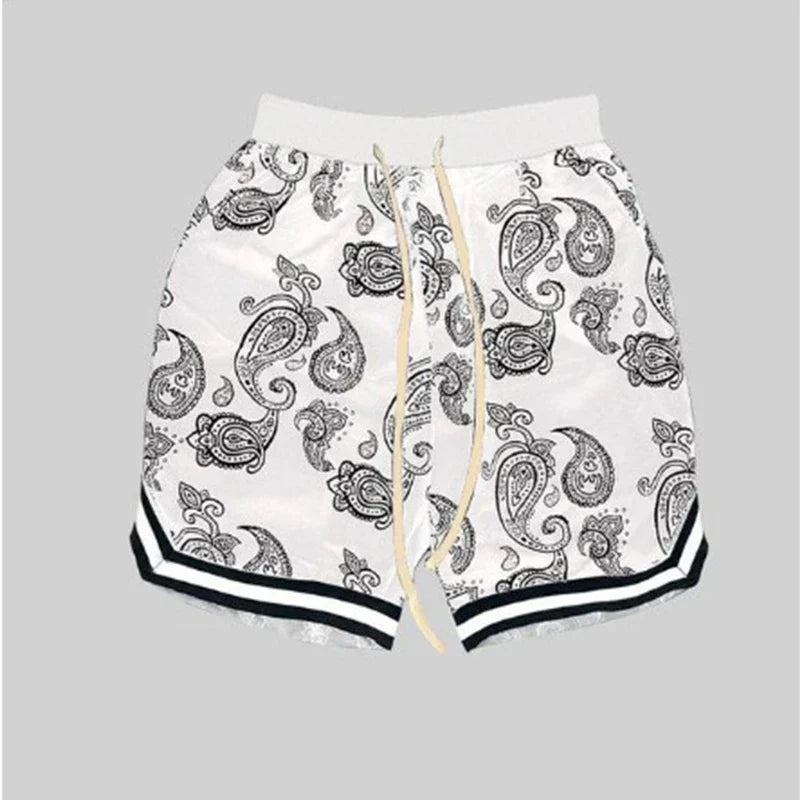 Zoorie Bandana Pattern Elastic Shorts