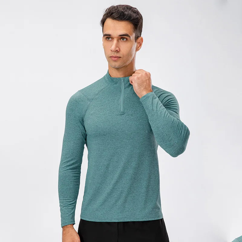 Zoorie Half-Zipper Slim-Fit Sweatshirt