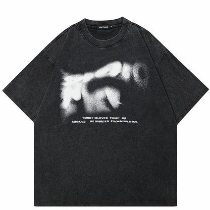 Zoorie Blurry Streetwear T-Shirt