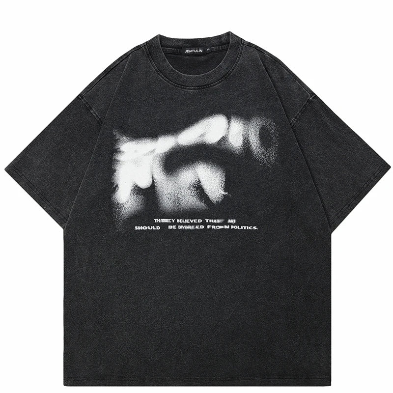 Zoorie Blurry Streetwear T-Shirt