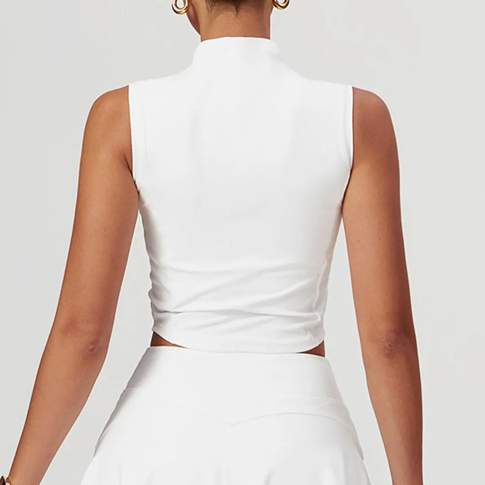 ENNZOO Padded Running Sports Top