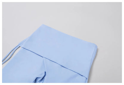 Ennzoo High-Waist Bell-Leggings