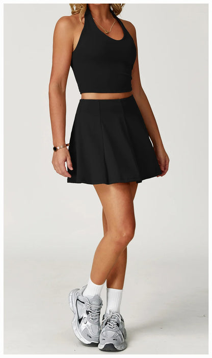 ENNZOO Pocketed Tennis Skirt