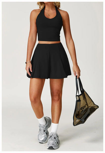 ENNZOO Halter Push-Up Top