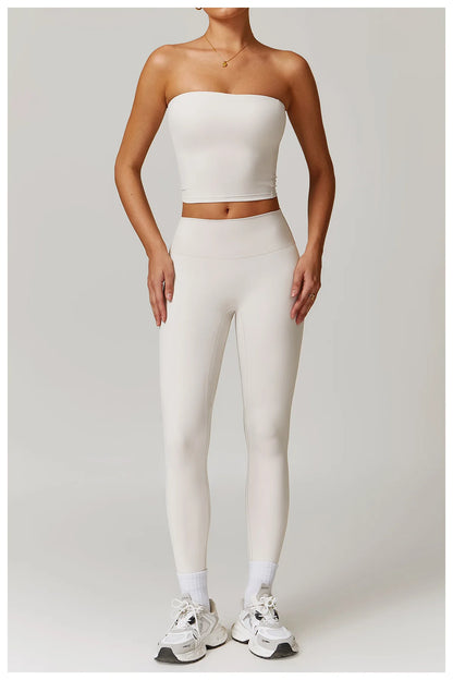 ENNZOO Sexy Strapless Sports Top