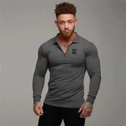 Zoore Zippered Polo Shirts