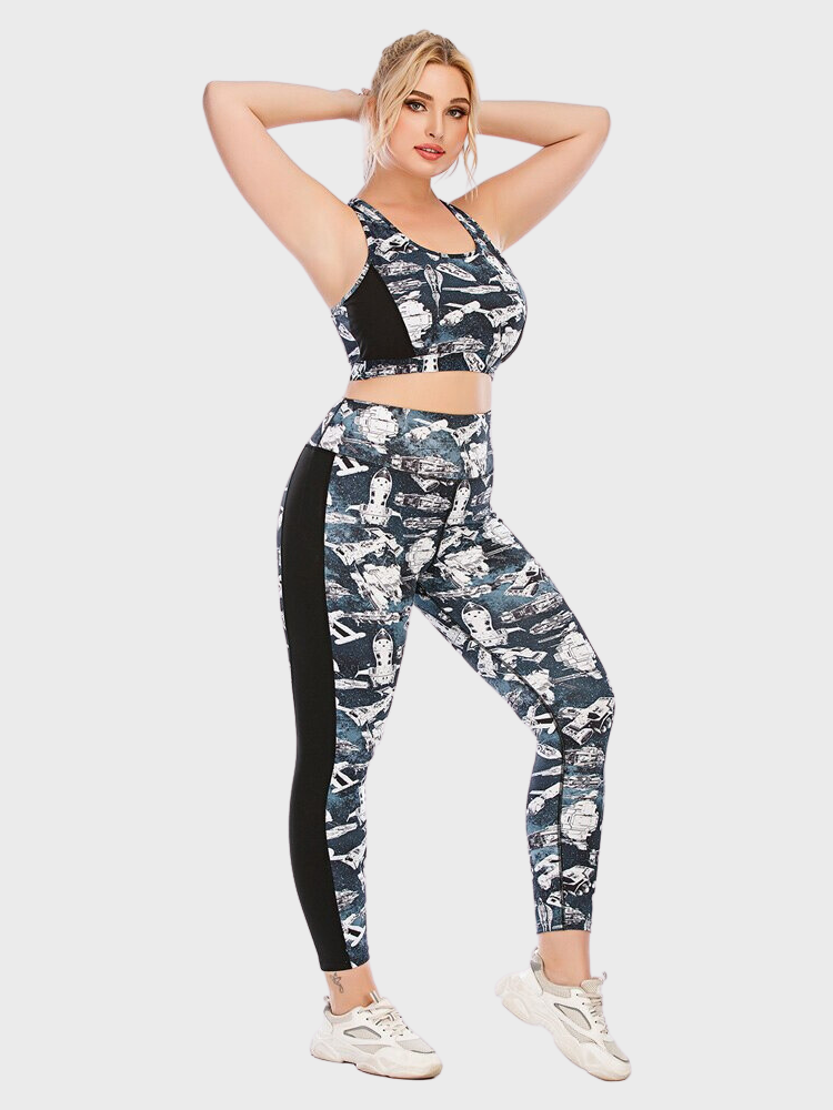 Women Plus Size Running Sets