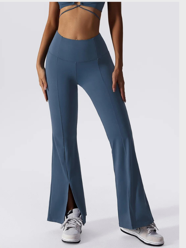 Zoorie Split Flare Leggings