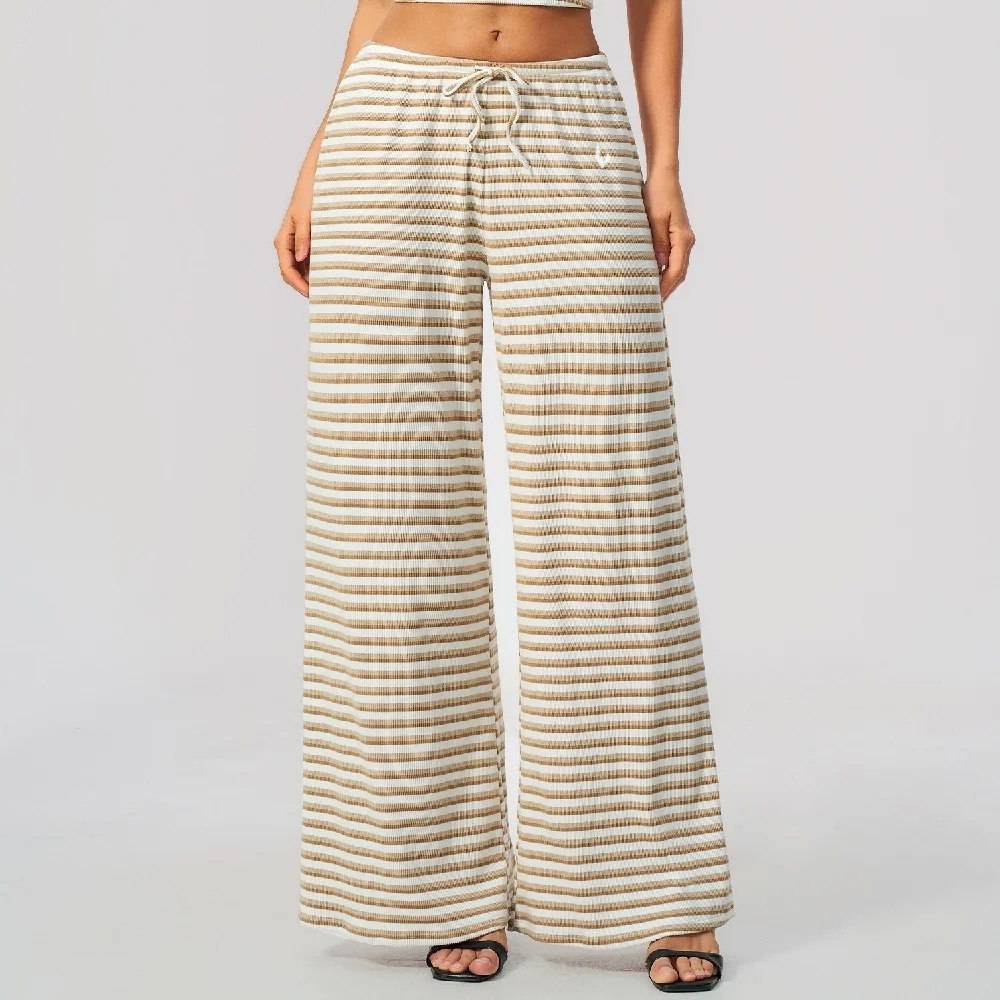ENNZOO Stripe Motion Pants
