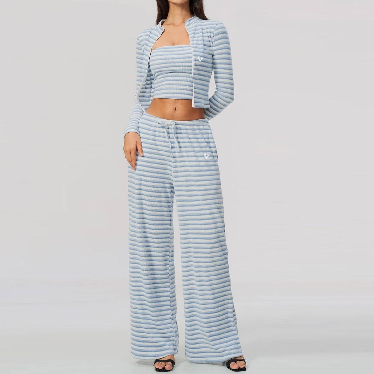 ENNZOO Stripe Motion Pants