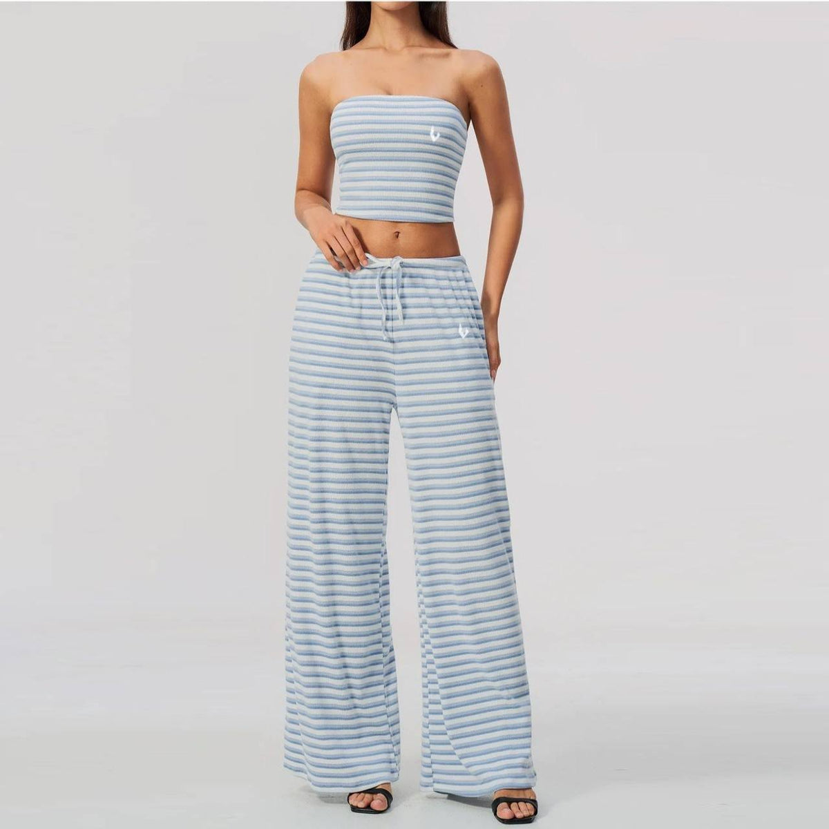 ENNZOO Stripe Motion Top