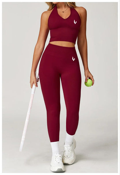 ENNZOO Halter Push-Up Top
