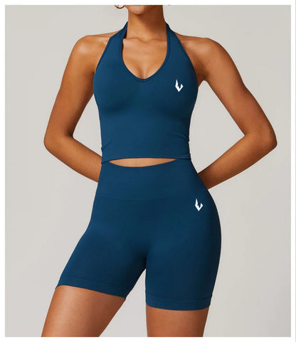 ENNZOO Halter Push-Up Top