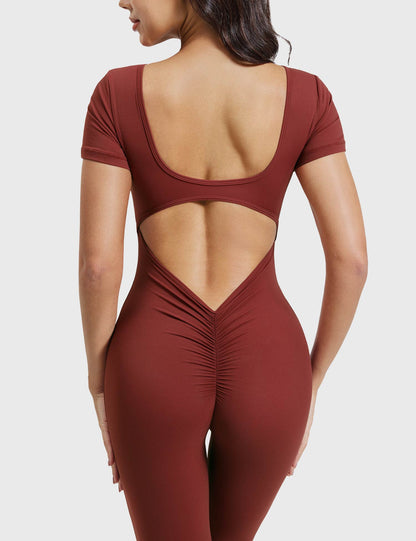 Yeoreo Lizvette Short Sleeves Jumpsuit