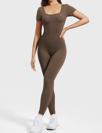 Yeoreo Lizvette Short Sleeves Jumpsuit