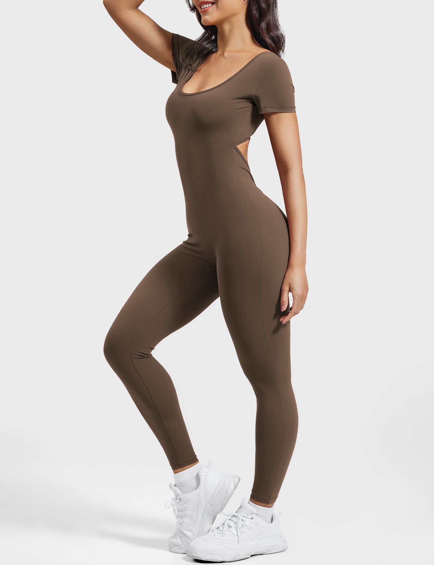 Yeoreo Lizvette Short Sleeves Jumpsuit