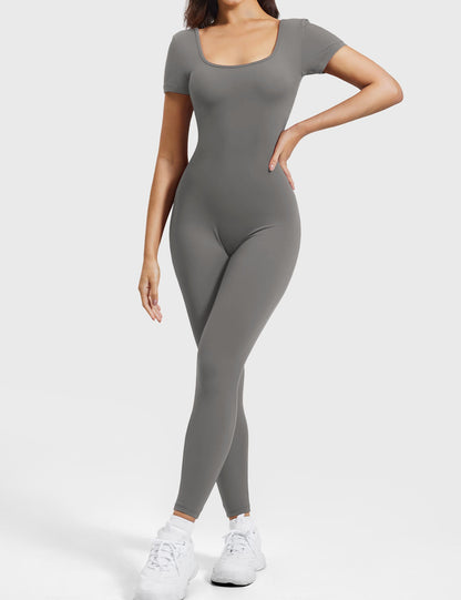 Yeoreo Lizvette Short Sleeves Jumpsuit