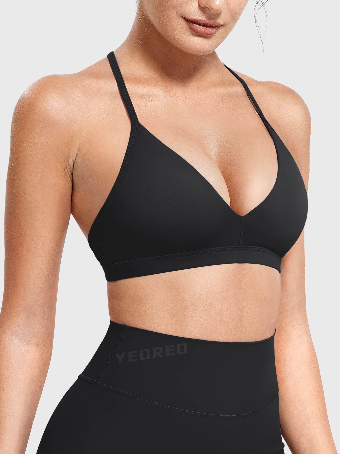 Yeoreo Ericie V Neck Sports Bra